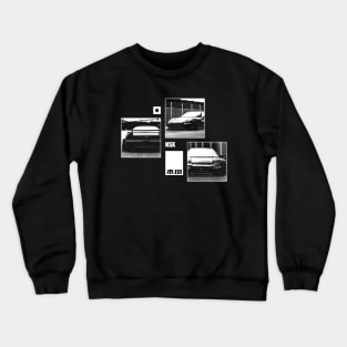 HONDA NSX Black 'N White Archive (Black Version) Crewneck Sweatshirt